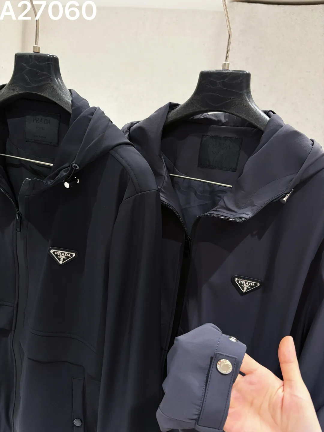 Logo-Appliqué Hooded Technical Jacket D21521473 — view 6