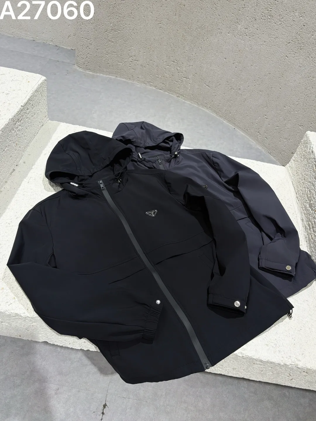 Logo-Appliqué Hooded Technical Jacket D21521473 — view 7
