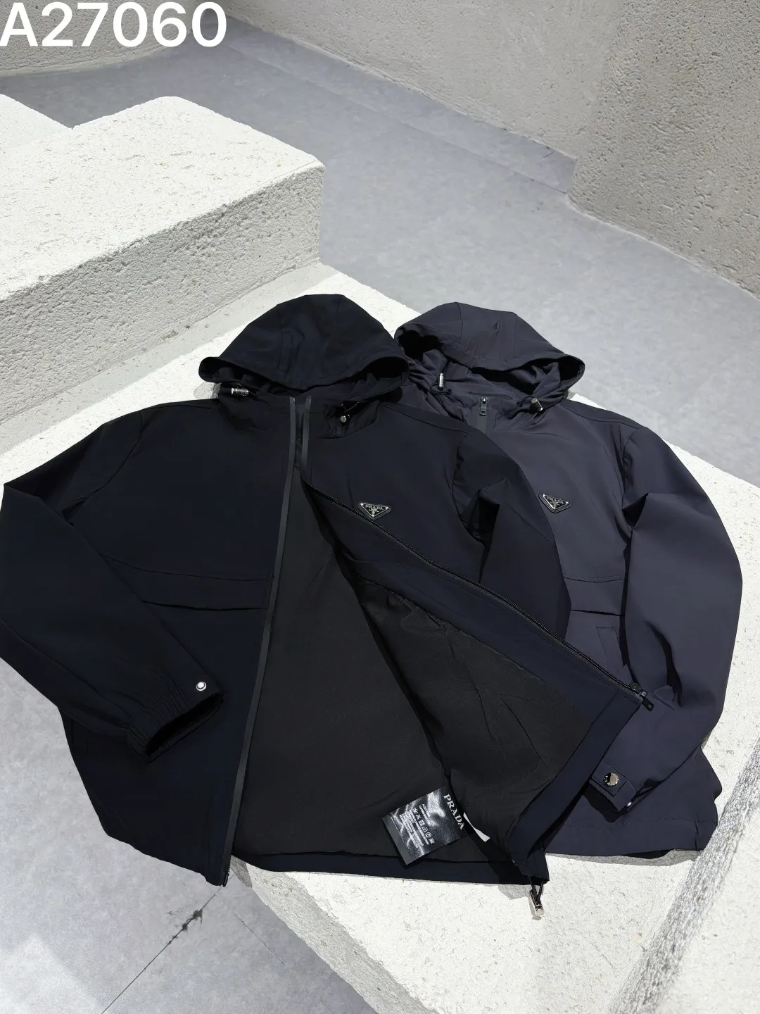 Logo-Appliqué Hooded Technical Jacket D21521473 — view 8