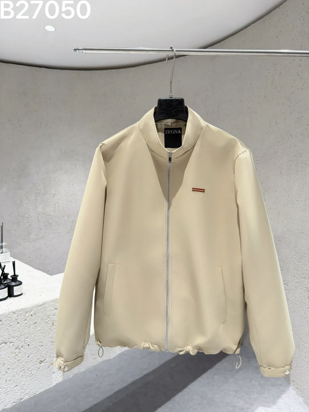 Zegna Technical Zip-Up Bomber Jacket D21521481