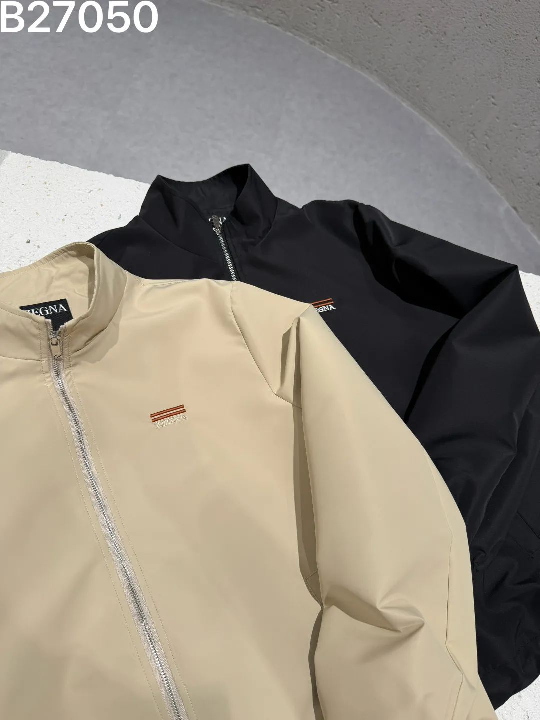 Zegna Technical Zip-Up Bomber Jacket D21521481 — view 6