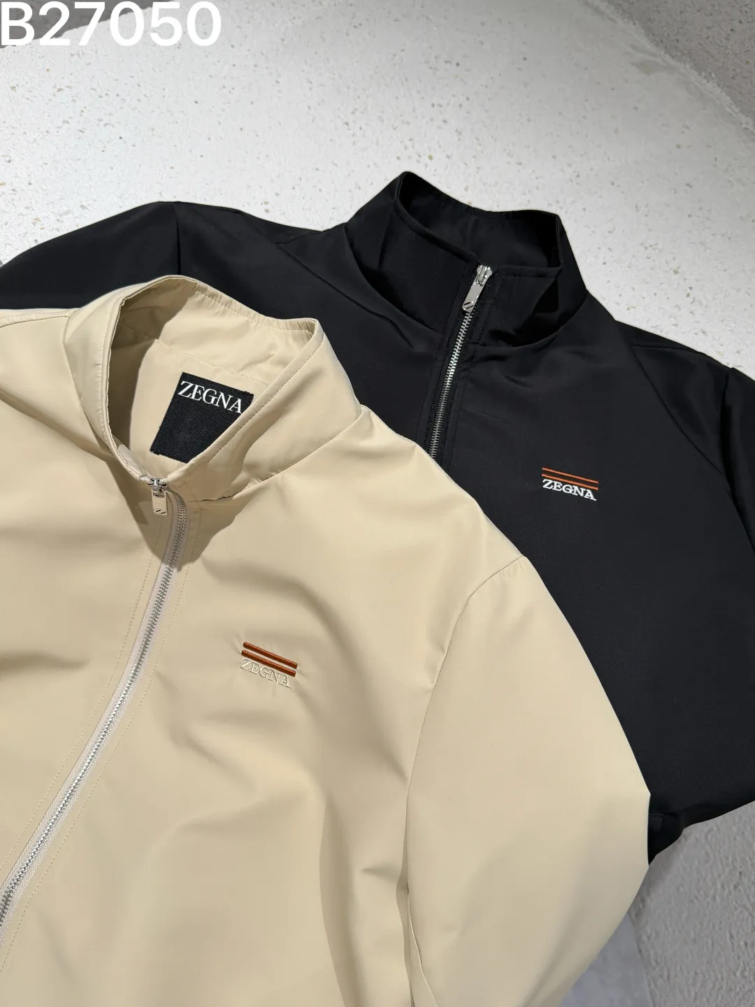 Zegna Technical Zip-Up Bomber Jacket D21521481 — view 8