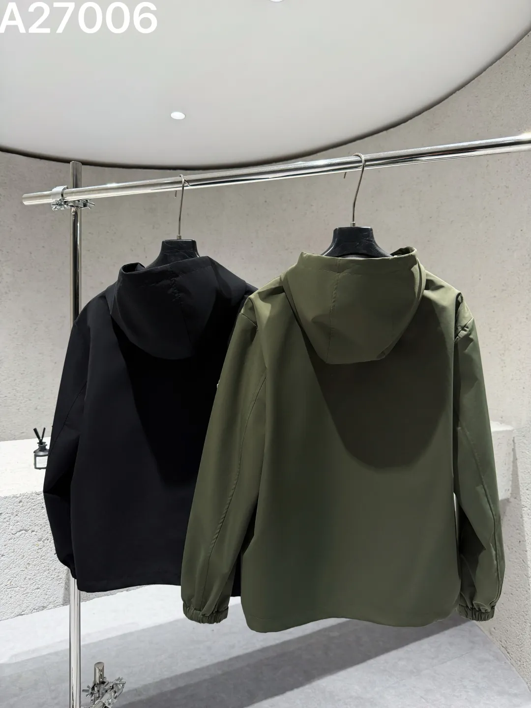 Moncler Hooded Technical Shell Jacket D21521468 — view 5