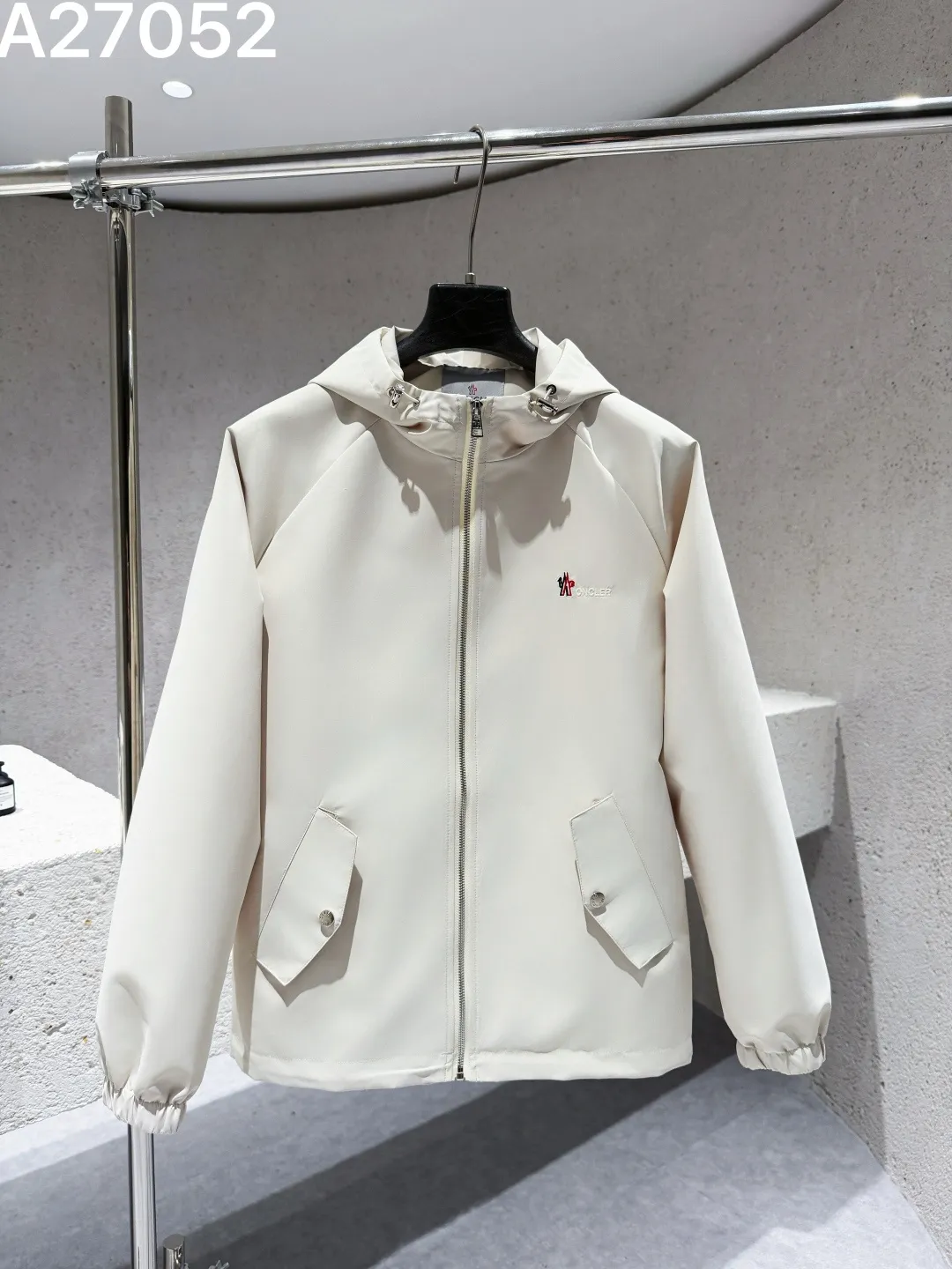 Moncler Hooded Technical Windbreaker Jacket D21521469