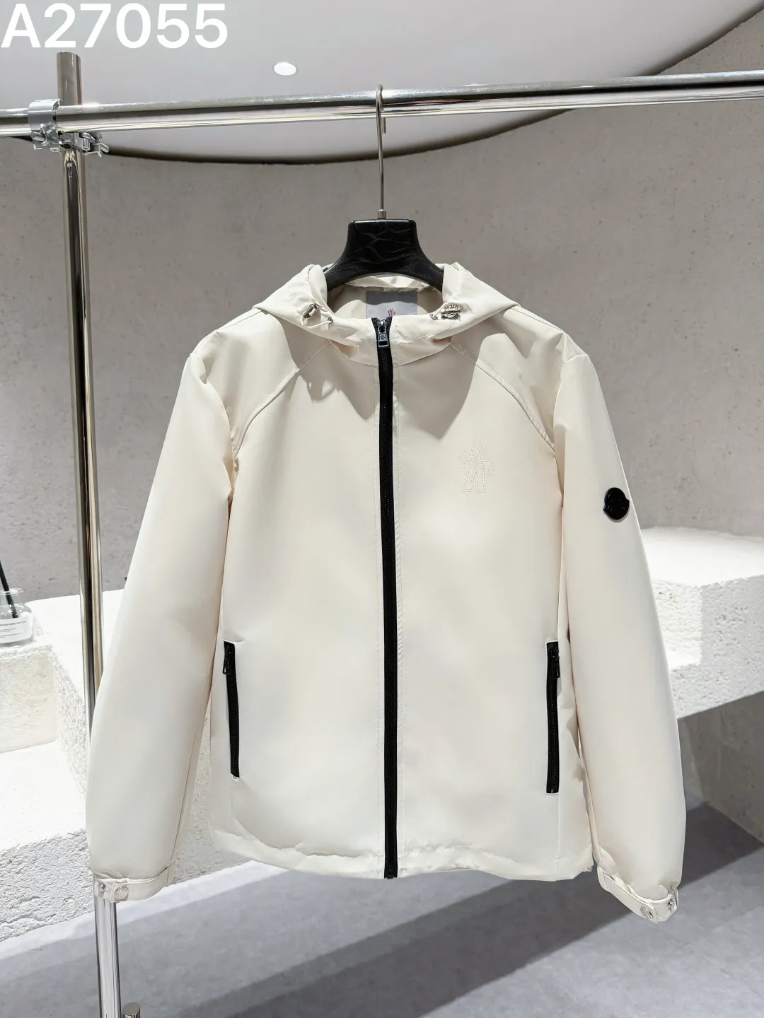 Moncler Hooded Technical Shell Jacket D21521479