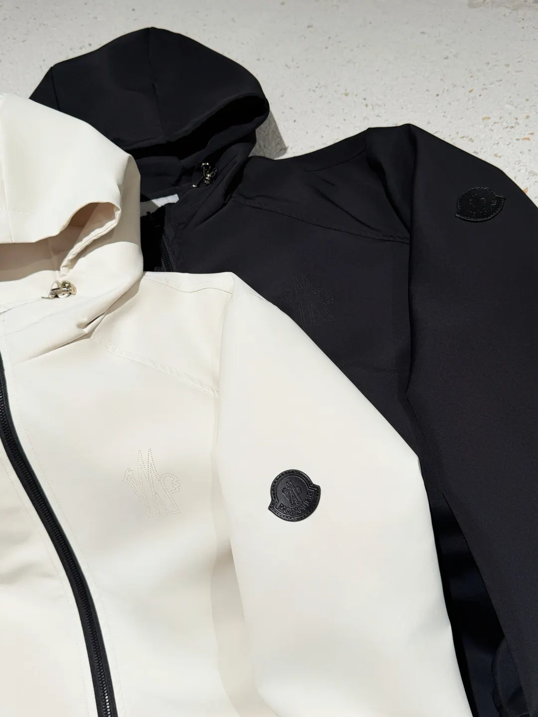 Moncler Hooded Technical Shell Jacket D21521479 — view 7