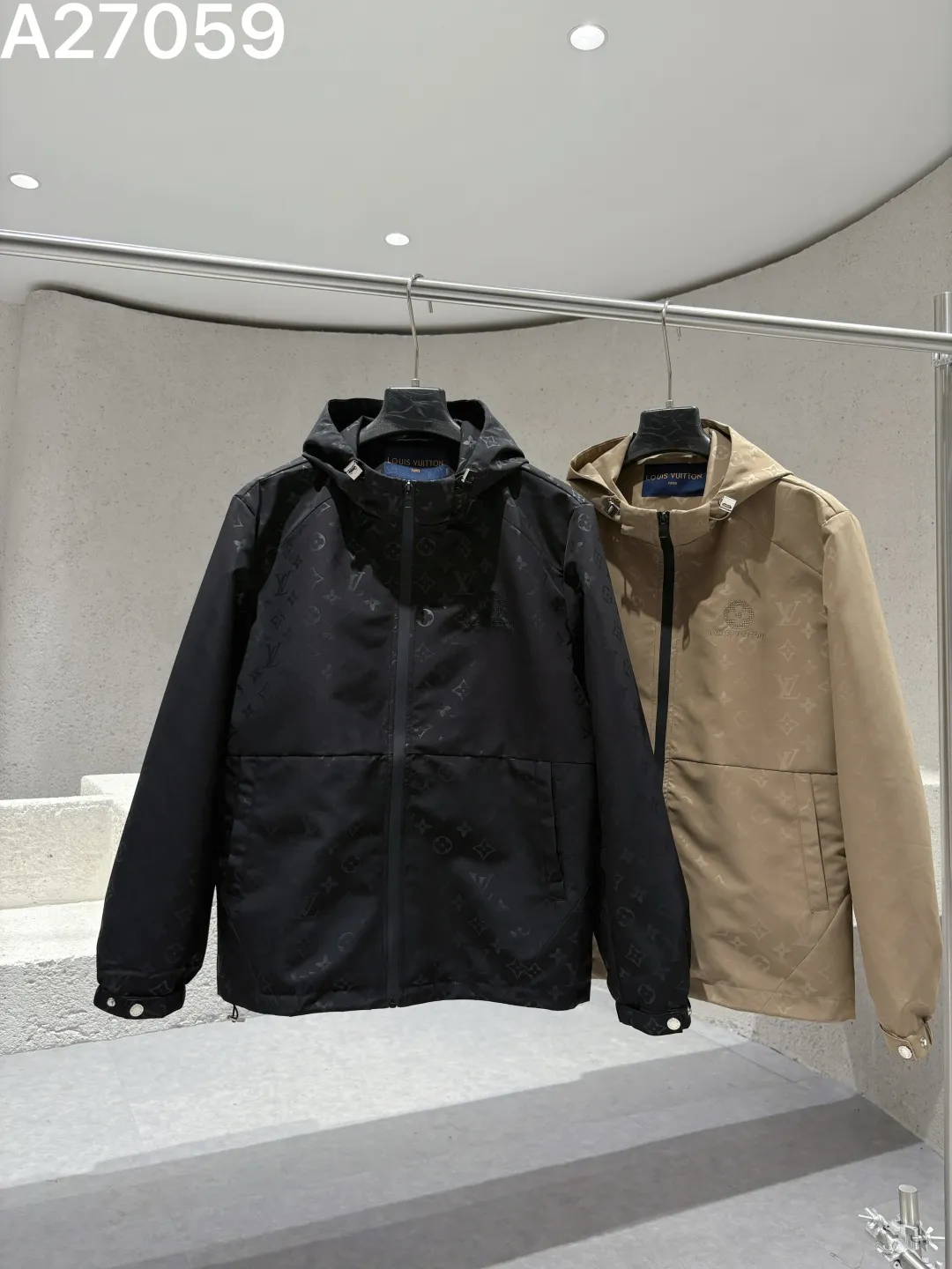 Monogram Technical Hooded Jacket D21521475 — view 3