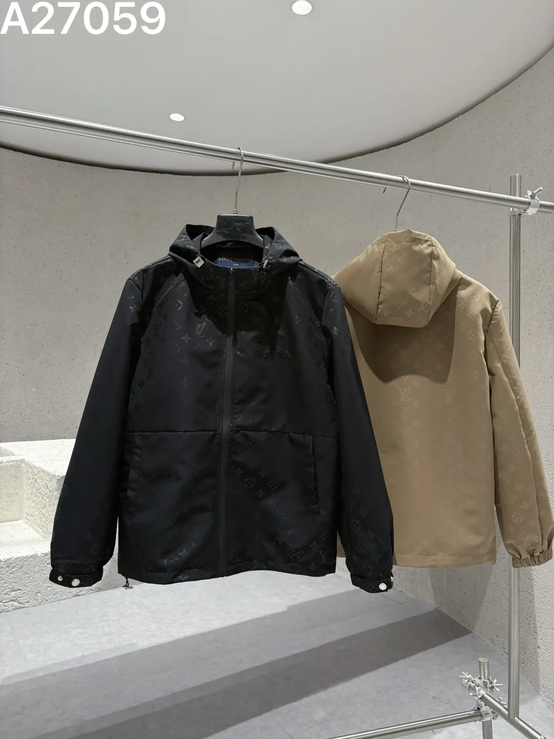 Monogram Technical Hooded Jacket D21521475 — view 5