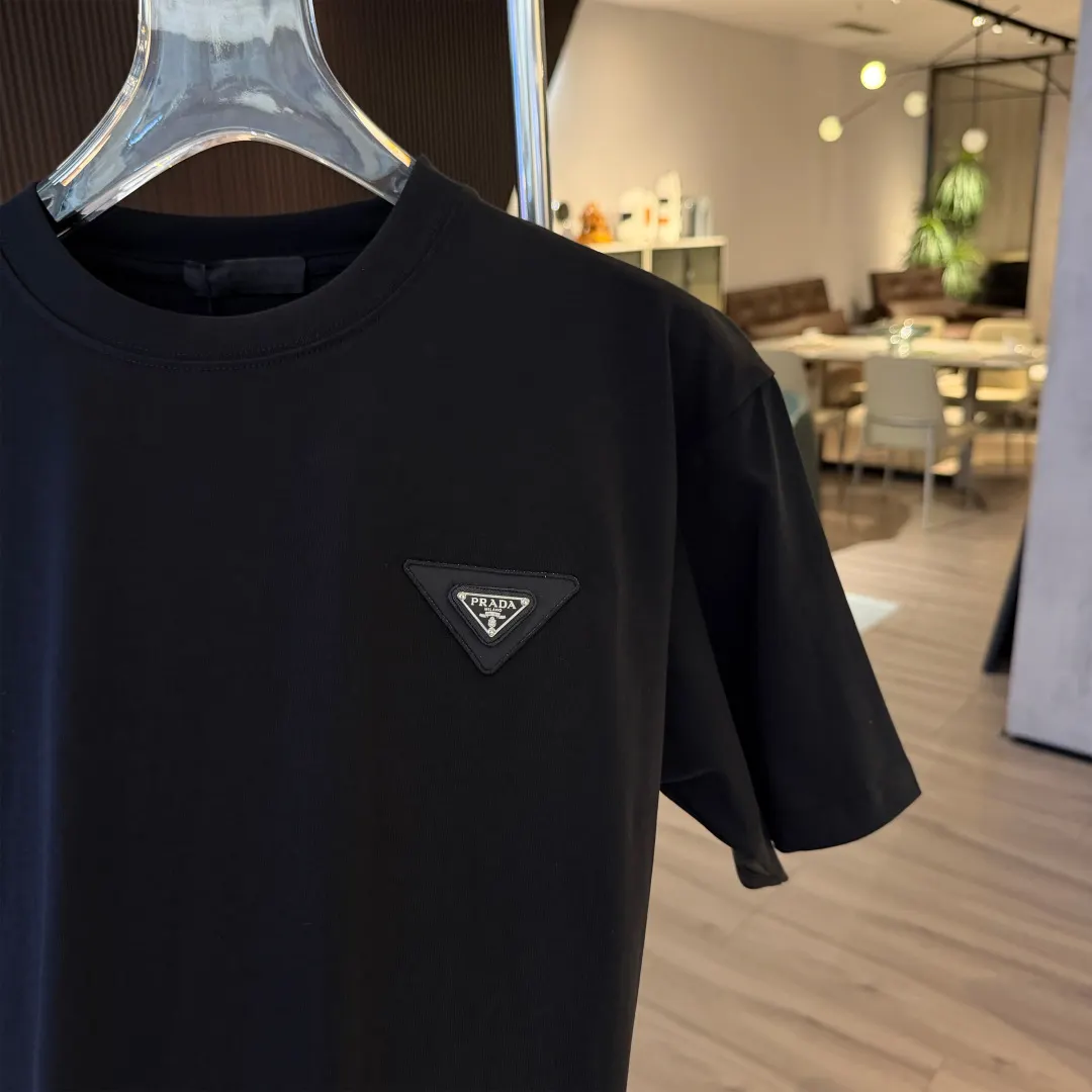 Embroidered Logo Cotton T-Shirt D8521534 — view 3