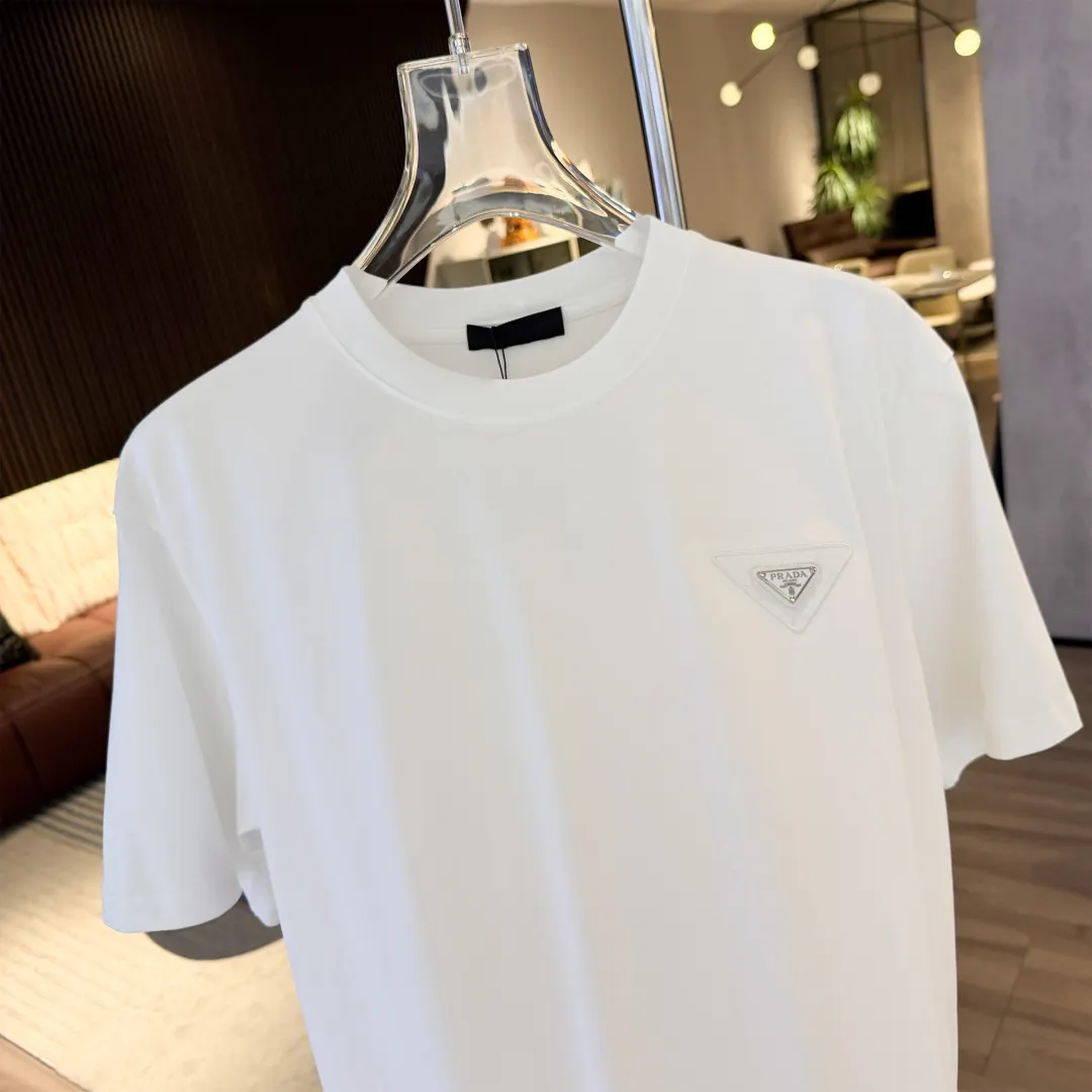 Embroidered Logo Cotton T-Shirt D8521533 — view 3