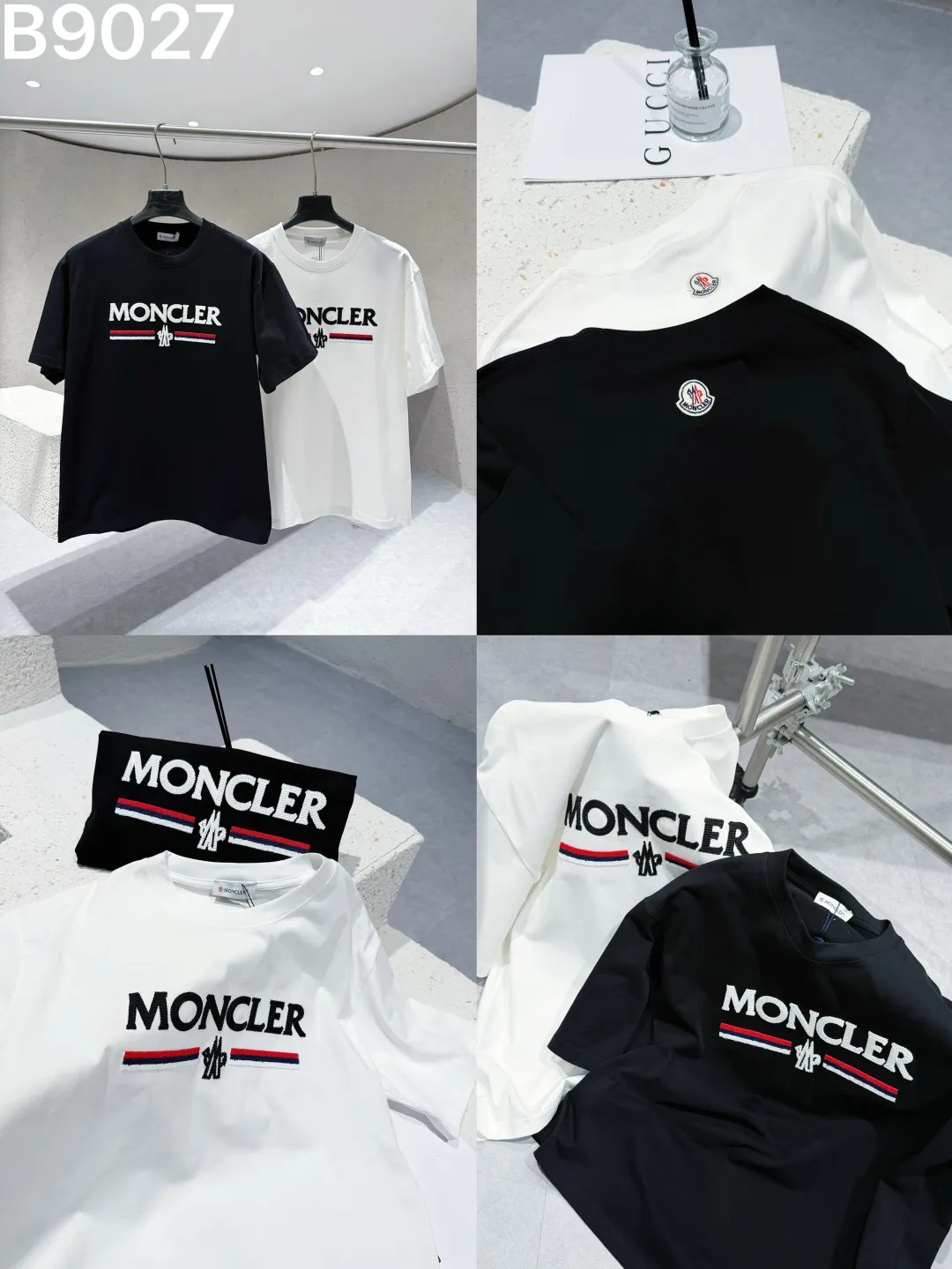 Embroidered Logo Cotton T-Shirt D8521553 — view 9