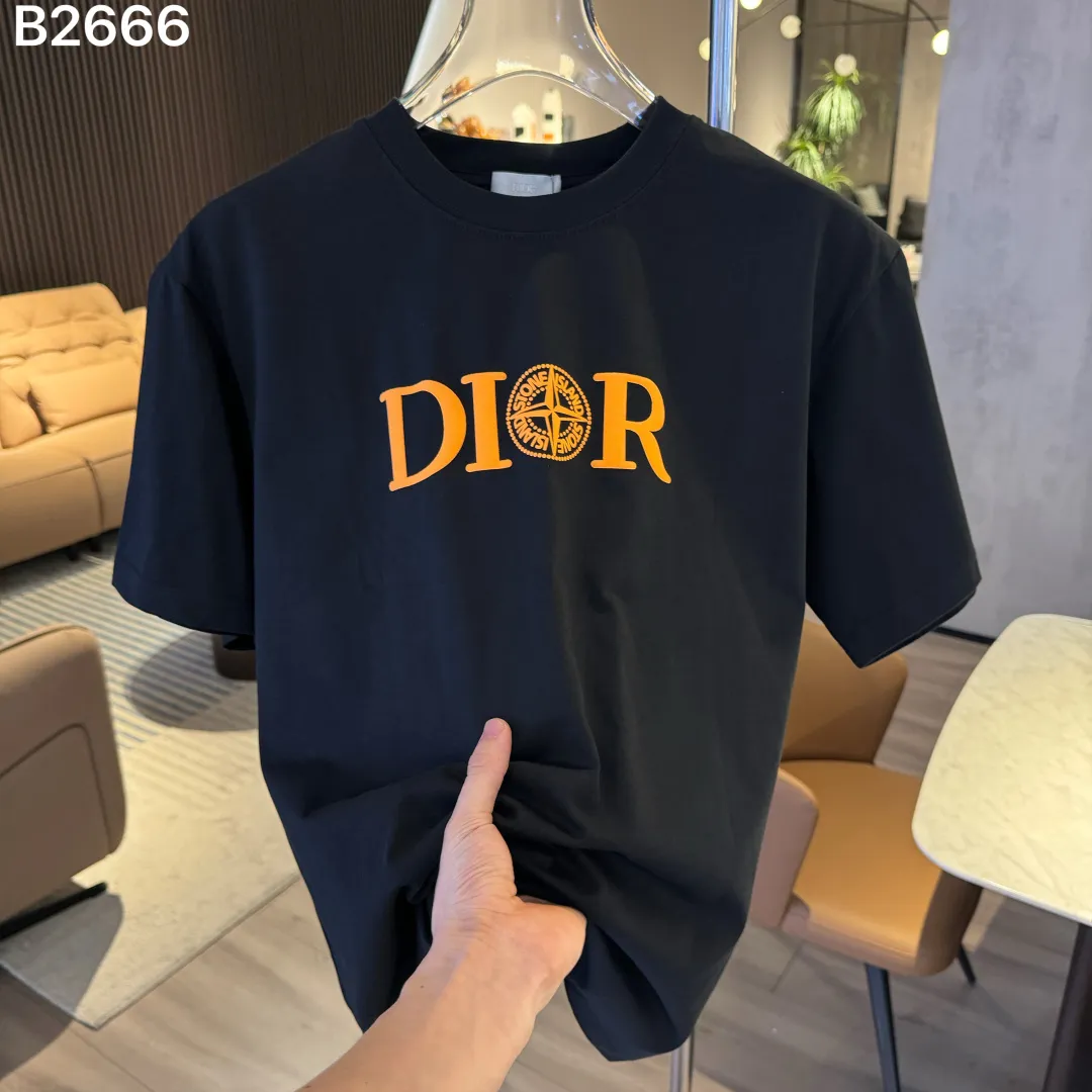 Logo Embroidered Cotton T-Shirt D8521522 — view 2