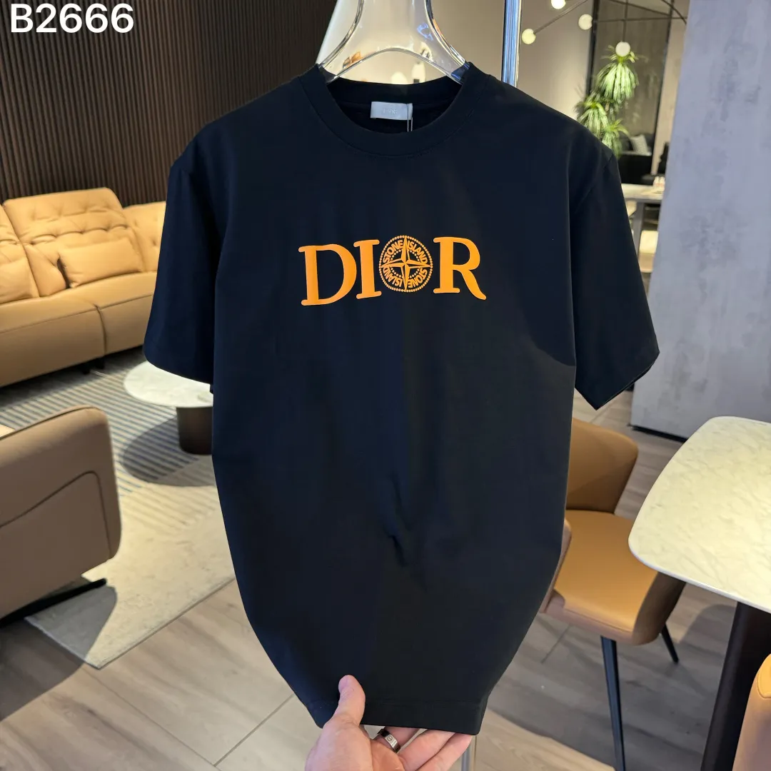 Logo Embroidered Cotton T-Shirt D8521522 — view 3