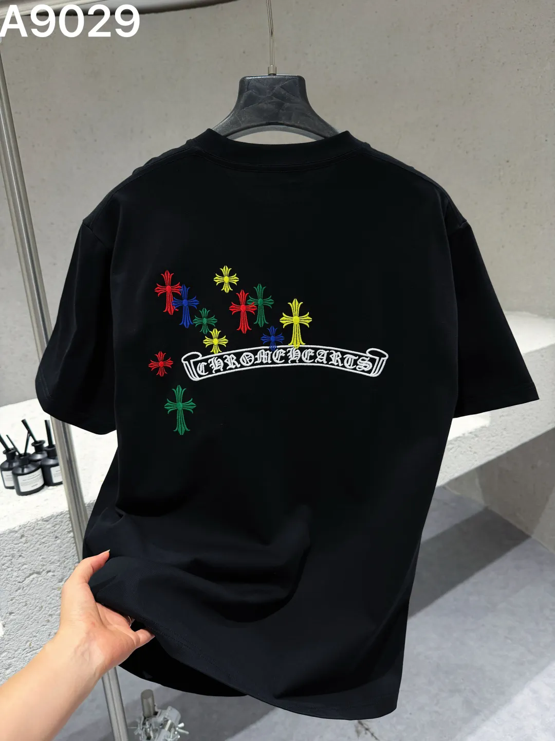 Embroidered Logo Cotton T-Shirt D9021515 — view 2