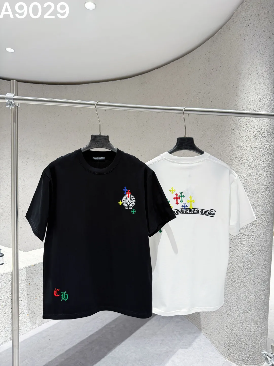 Embroidered Logo Cotton T-Shirt D9021515 — view 3