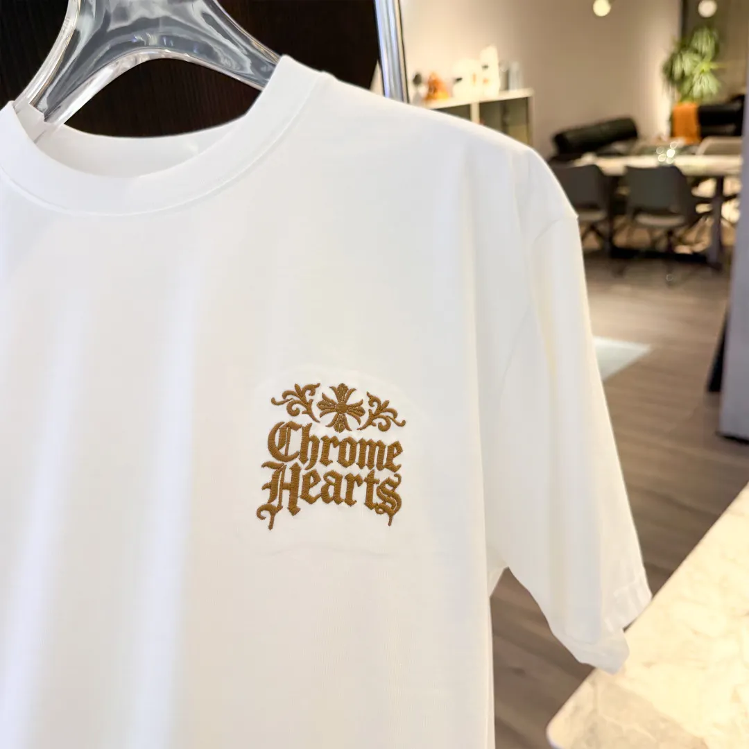 Embroidered Logo Cotton T-Shirt D9021518 — view 3