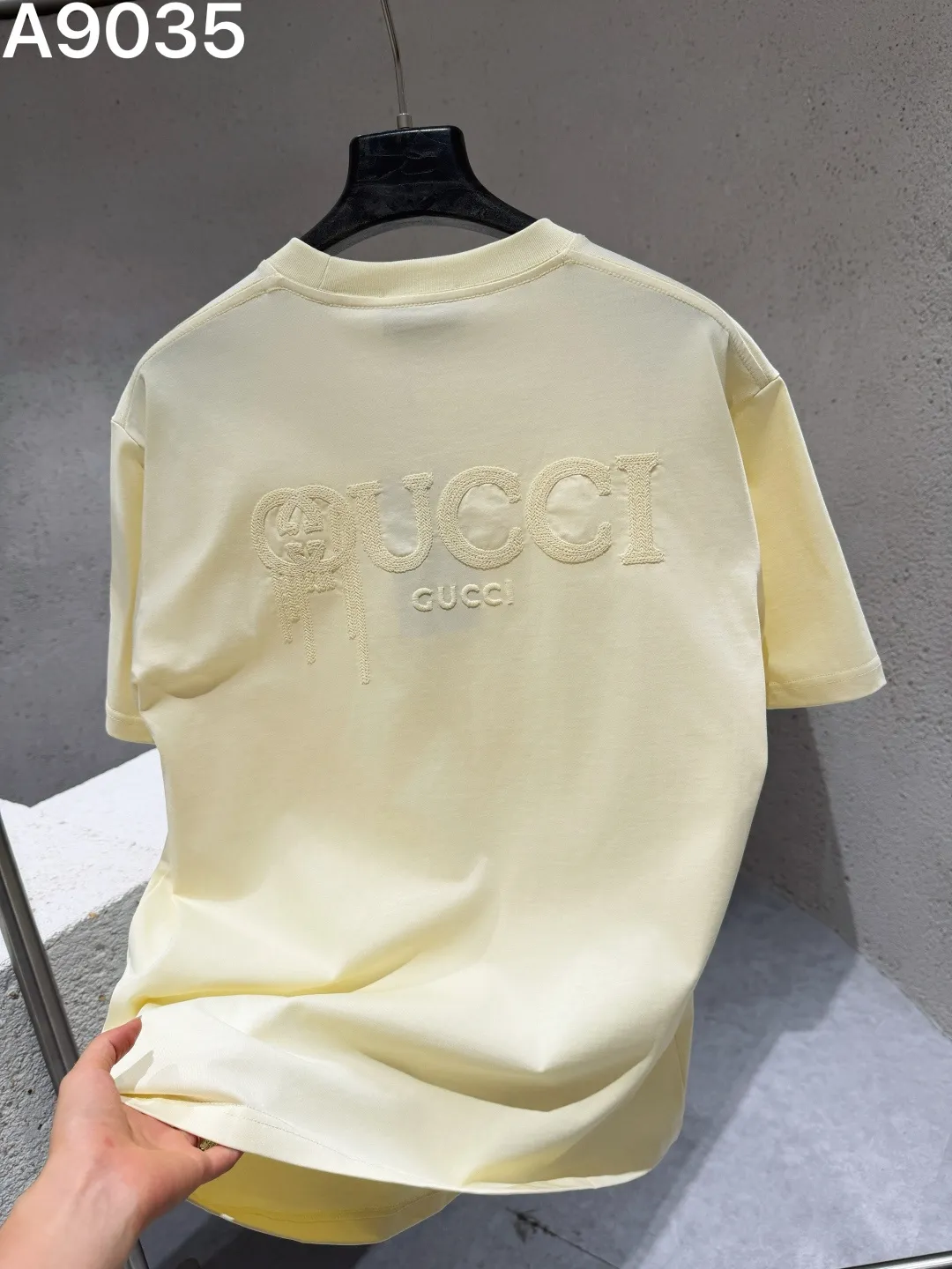 Embroidered Logo Cotton Jersey T-Shirt D9021514