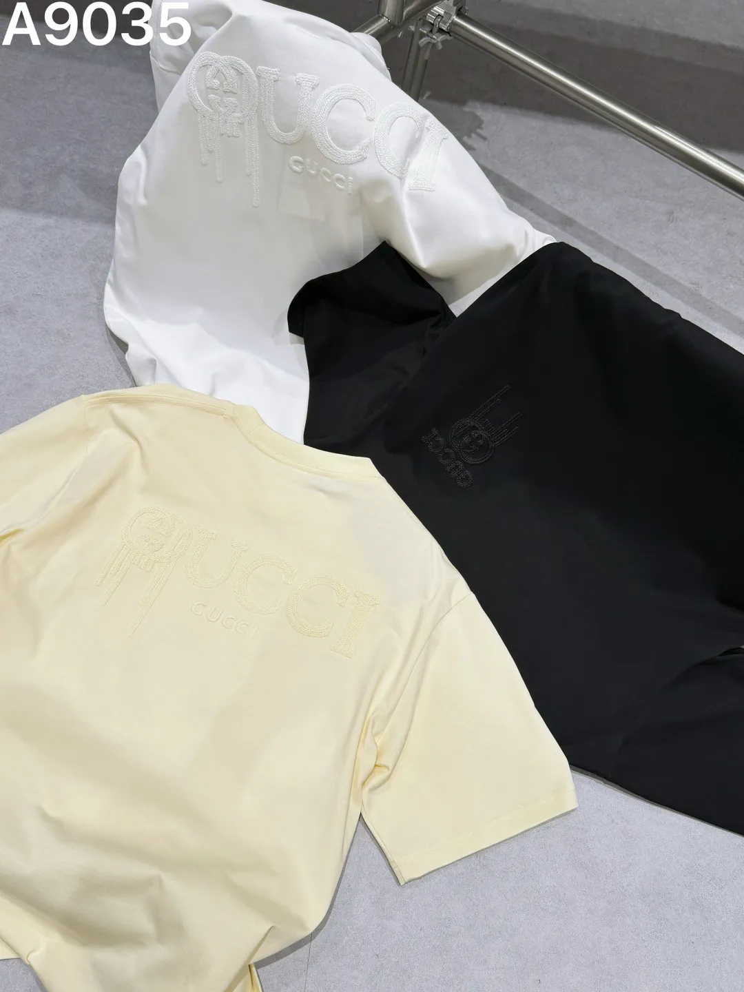 Embroidered Logo Cotton Jersey T-Shirt D9021514 — view 7