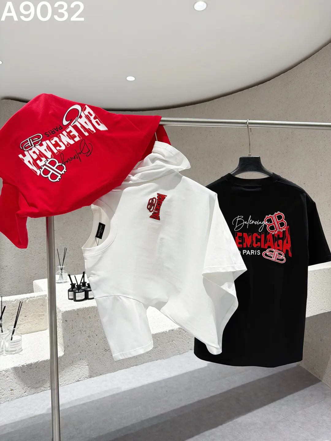 Logo Embroidery Cotton T-Shirt D9021545 — view 4