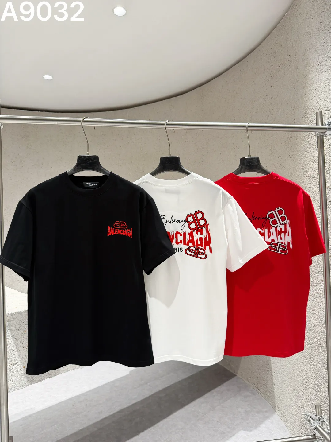 Logo Embroidery Cotton T-Shirt D9021545 — view 5