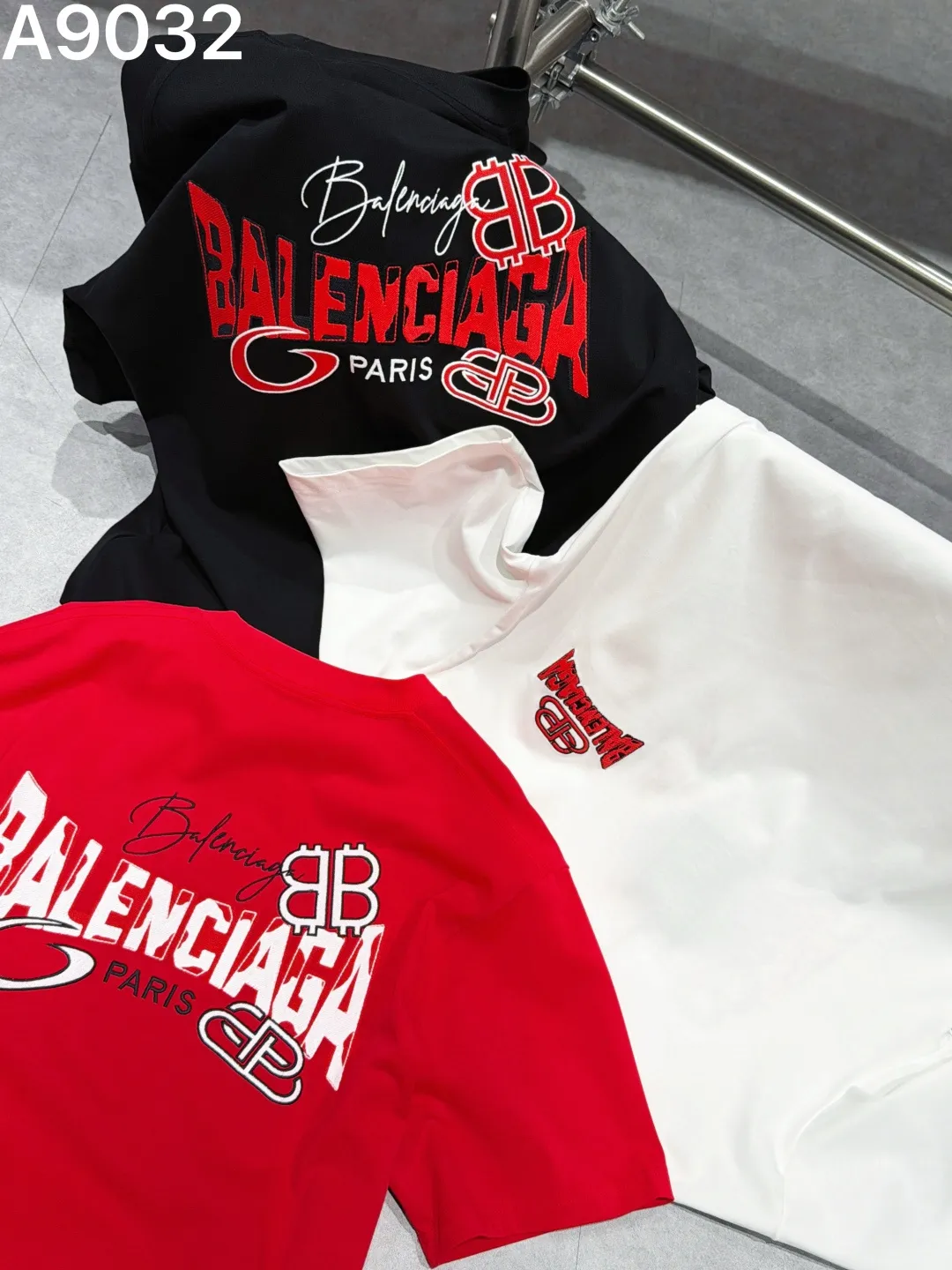 Logo Embroidery Cotton T-Shirt D9021545 — view 8