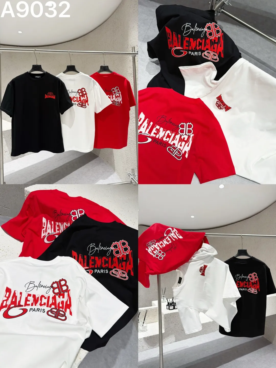 Logo Embroidery Cotton T-Shirt D9021545 — view 9