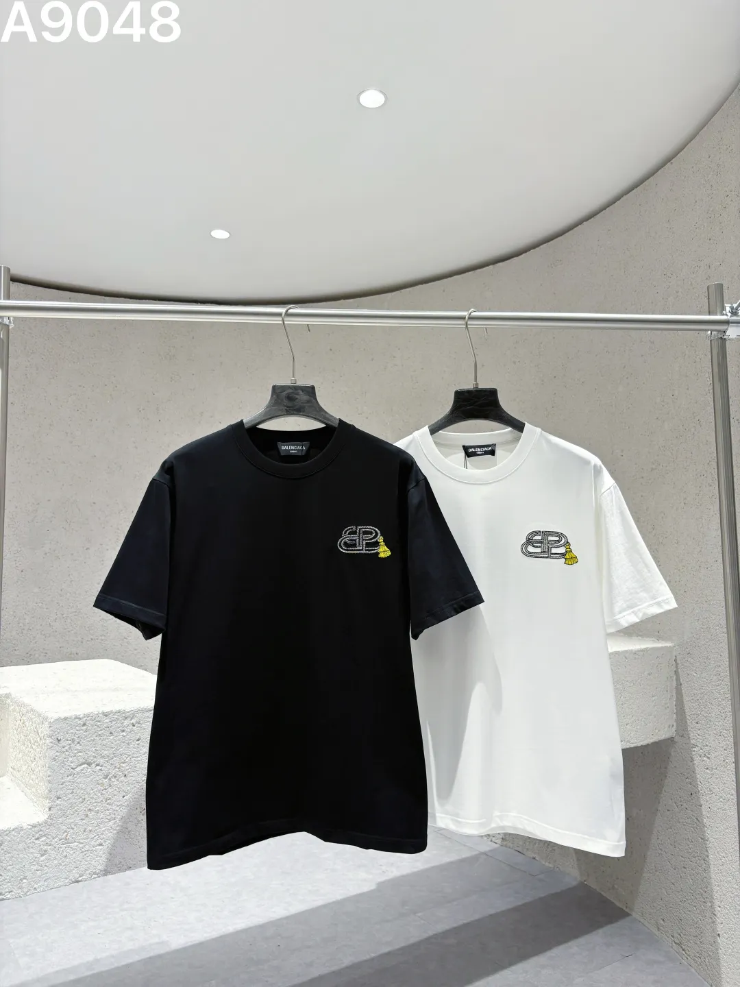 Embroidered Logo Cotton T-Shirt D9021543 — view 3