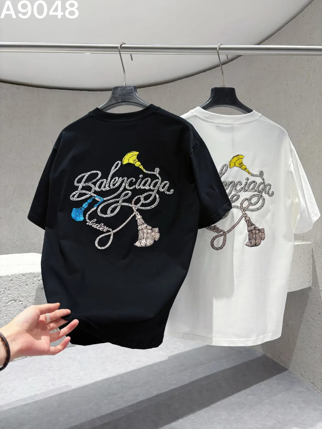 Embroidered Logo Cotton T-Shirt D9021543 — view 4
