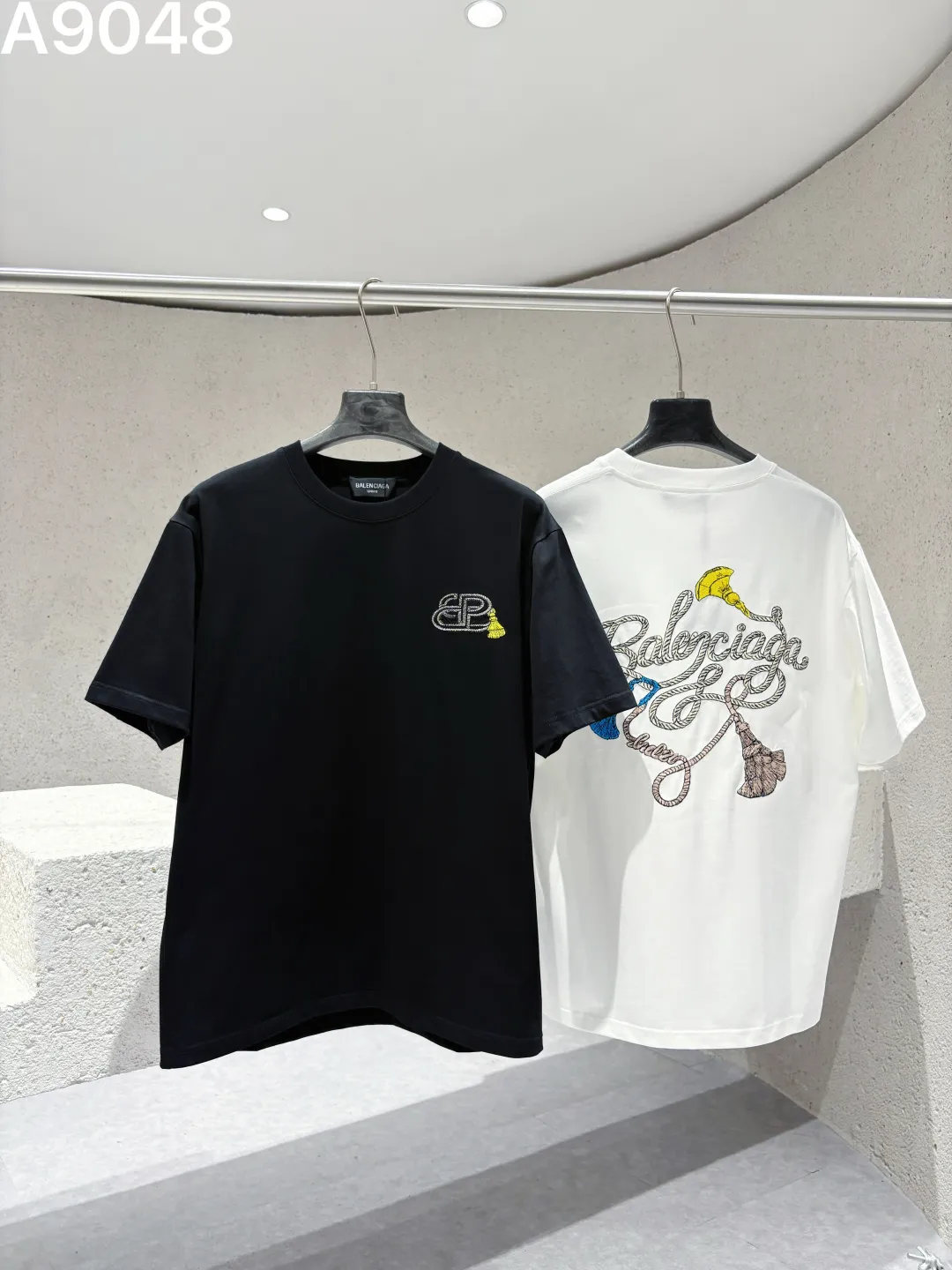Embroidered Logo Cotton T-Shirt D9021543 — view 5