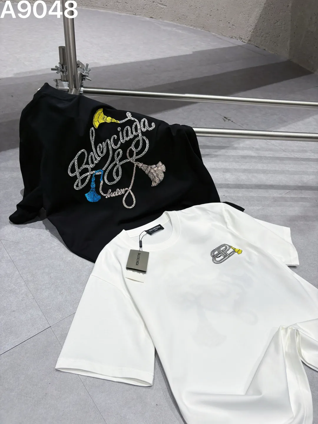 Embroidered Logo Cotton T-Shirt D9021543 — view 6