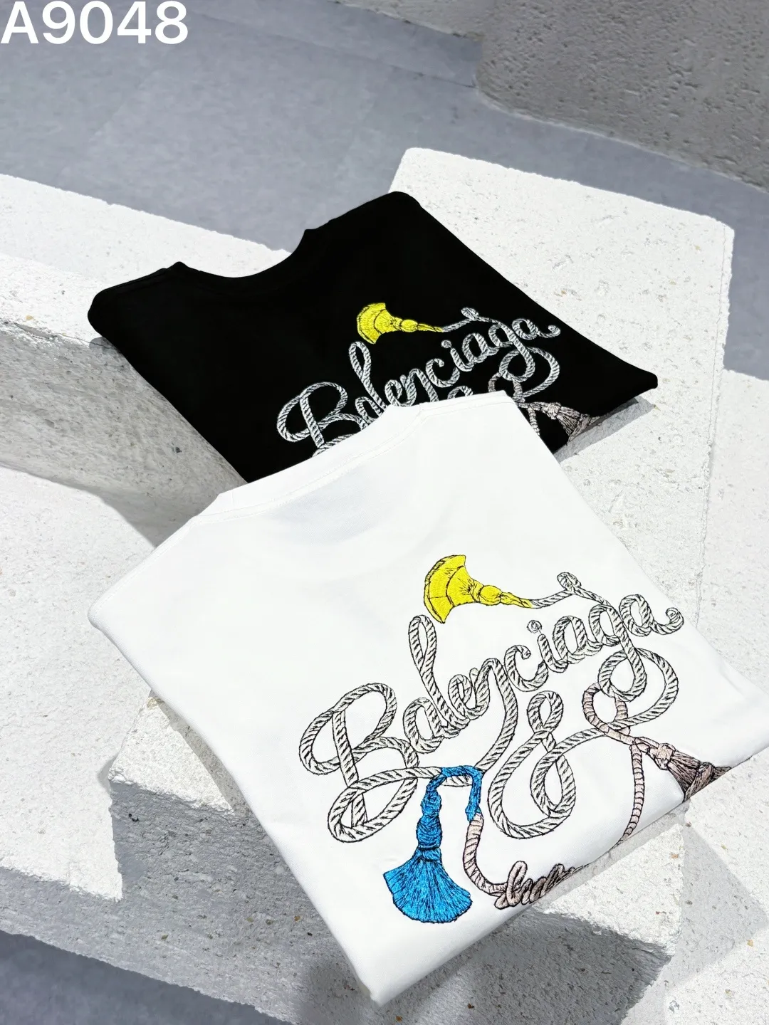 Embroidered Logo Cotton T-Shirt D9021543 — view 7