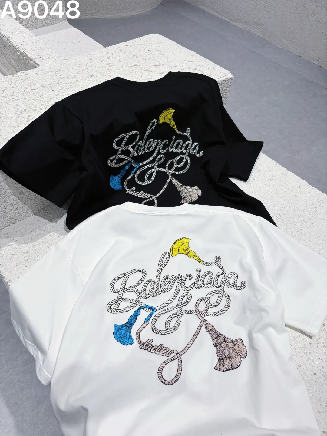 Embroidered Logo Cotton T-Shirt D9021543 — view 8