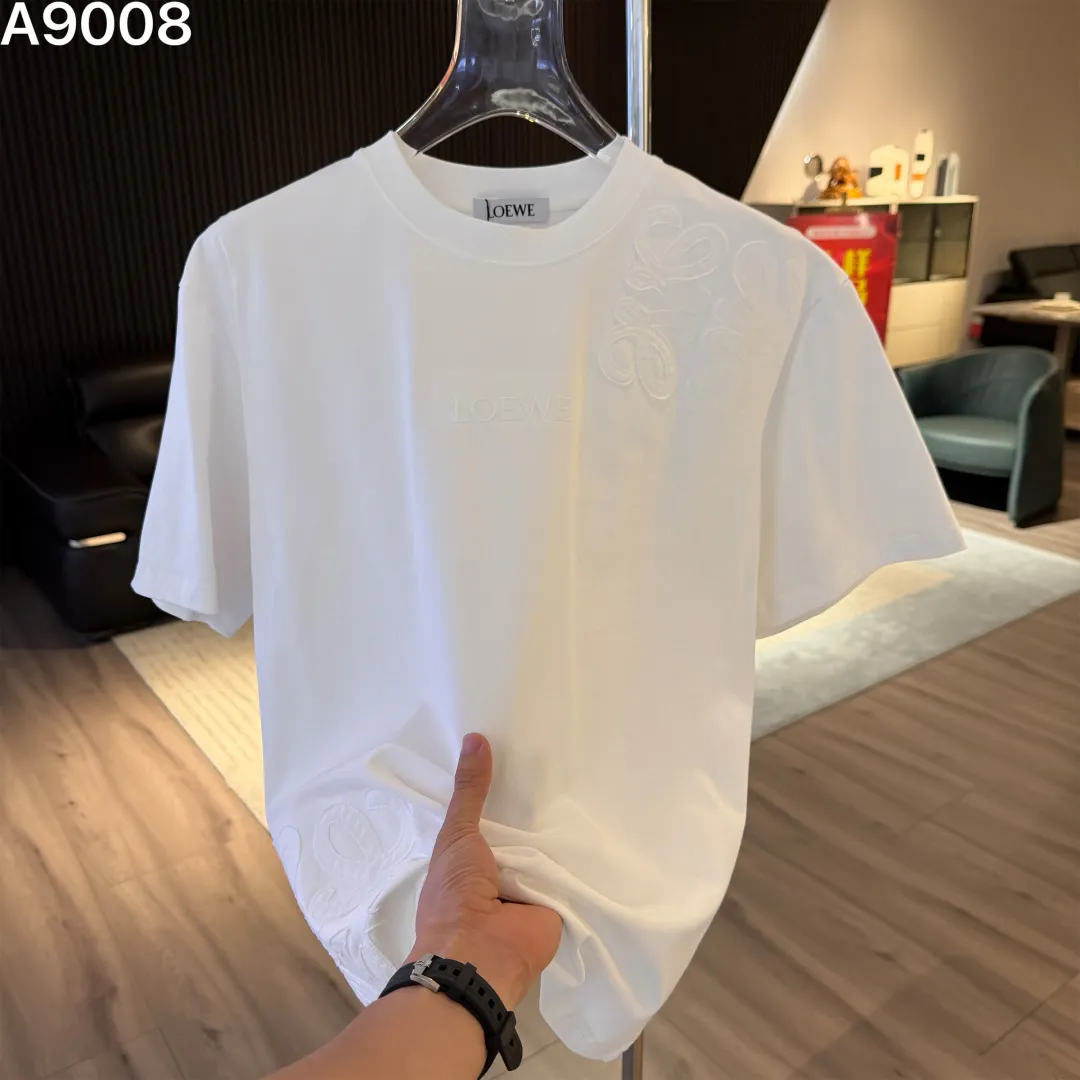 Anagram Embroidered Cotton T-Shirt D9021537 — view 2