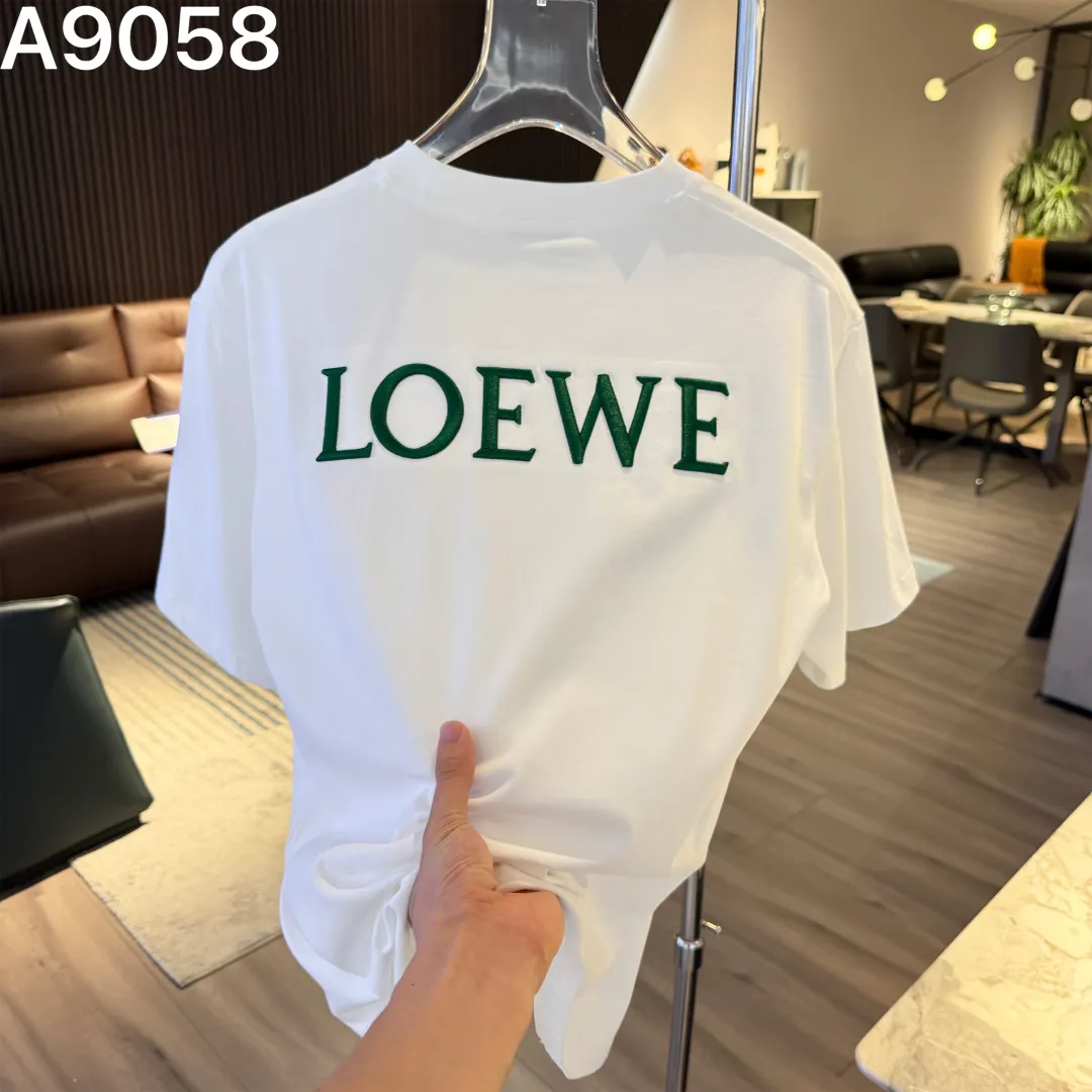 Anagram Embroidered Cotton T-Shirt D9021520 — view 4