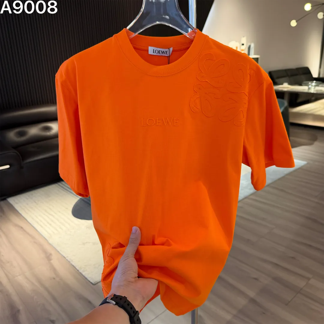 Anagram Embroidered Cotton T-Shirt D9021538 — view 2