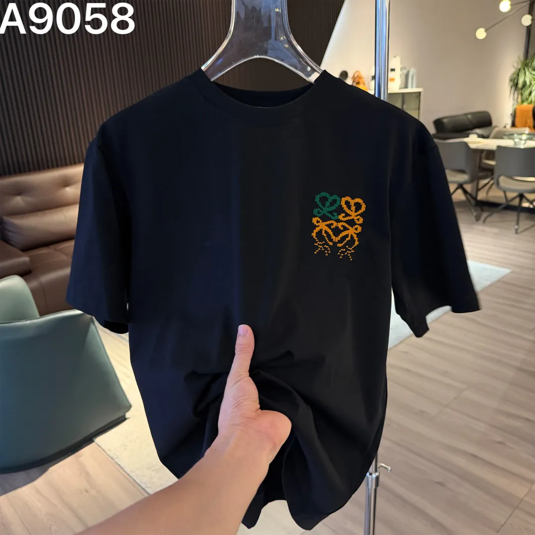 Anagram Embroidered Cotton T-Shirt D9021519 — view 2