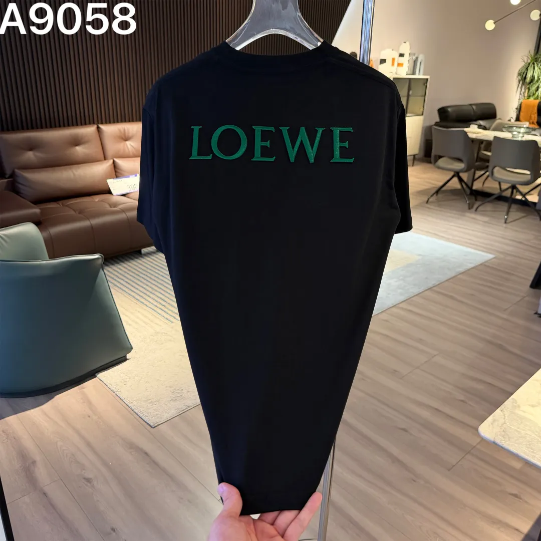 Anagram Embroidered Cotton T-Shirt D9021519 — view 4