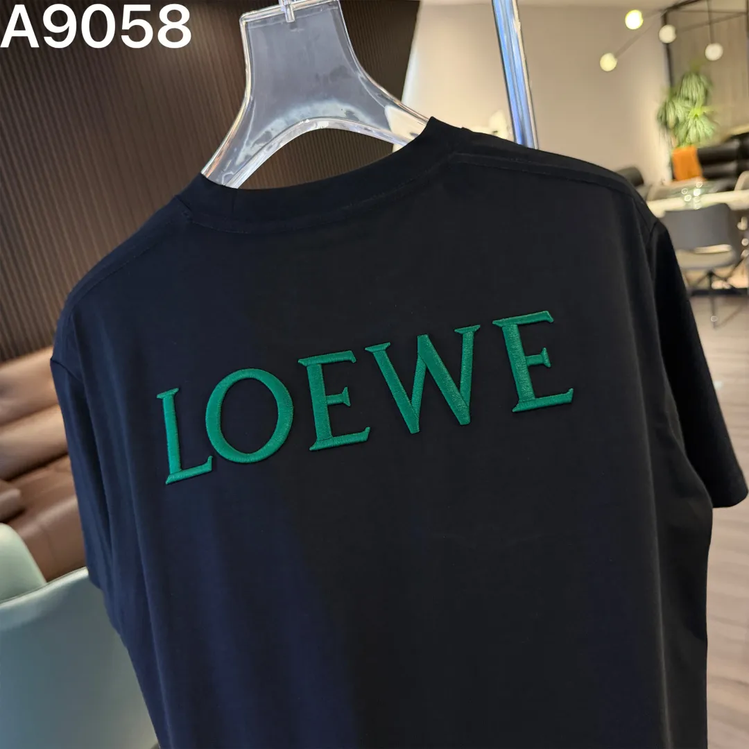 Anagram Embroidered Cotton T-Shirt D9021519 — view 6