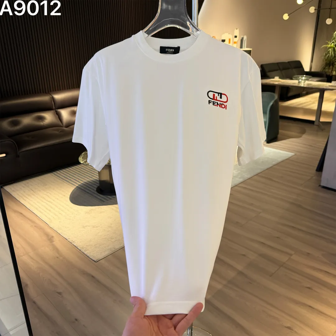 Logo Embroidered Cotton T-Shirt D9021529