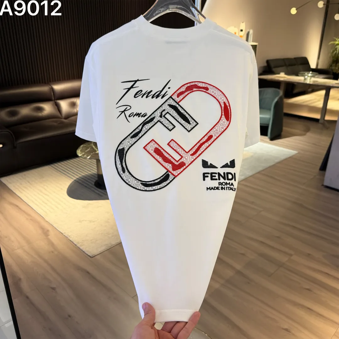 Logo Embroidered Cotton T-Shirt D9021529 — view 3
