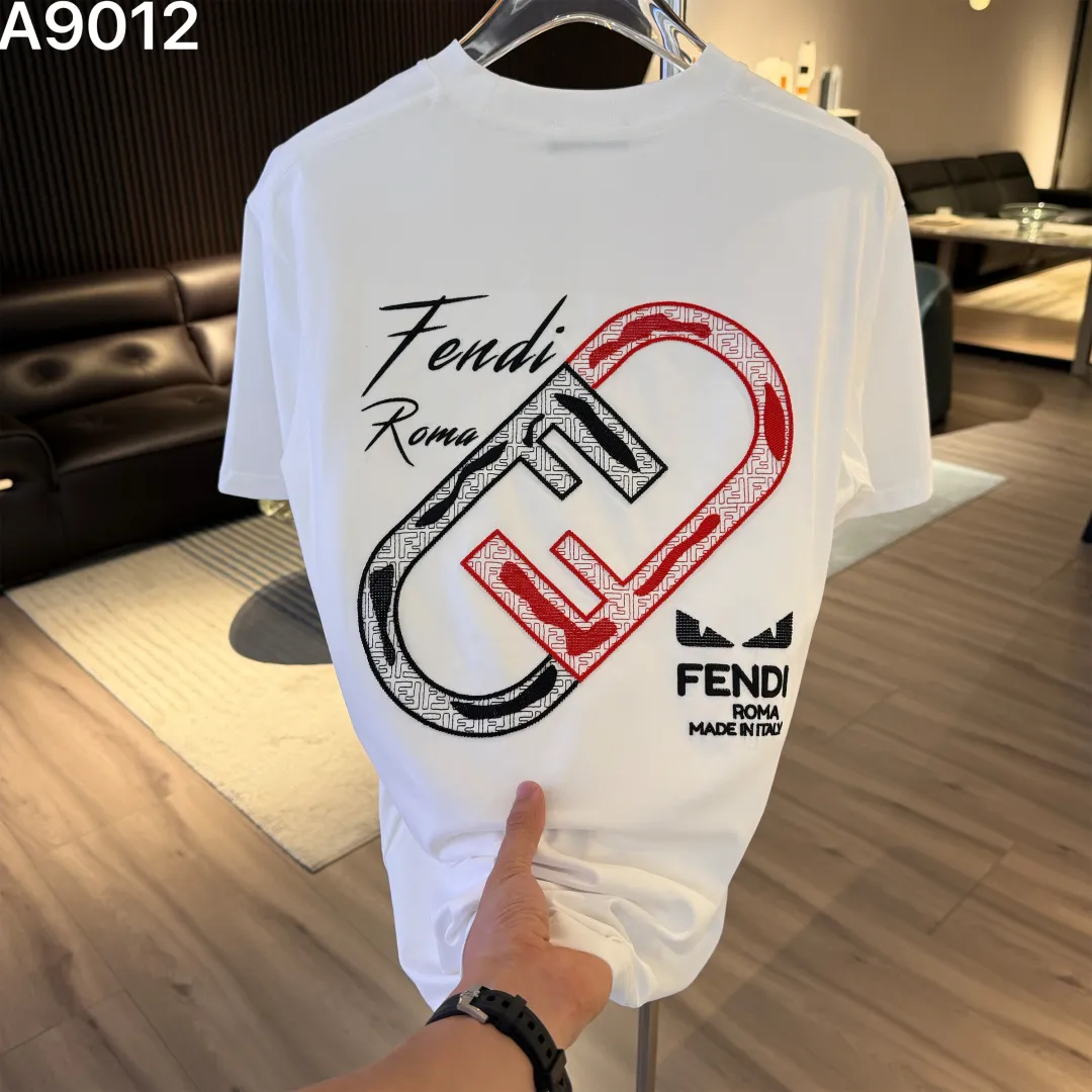 Logo Embroidered Cotton T-Shirt D9021529 — view 4
