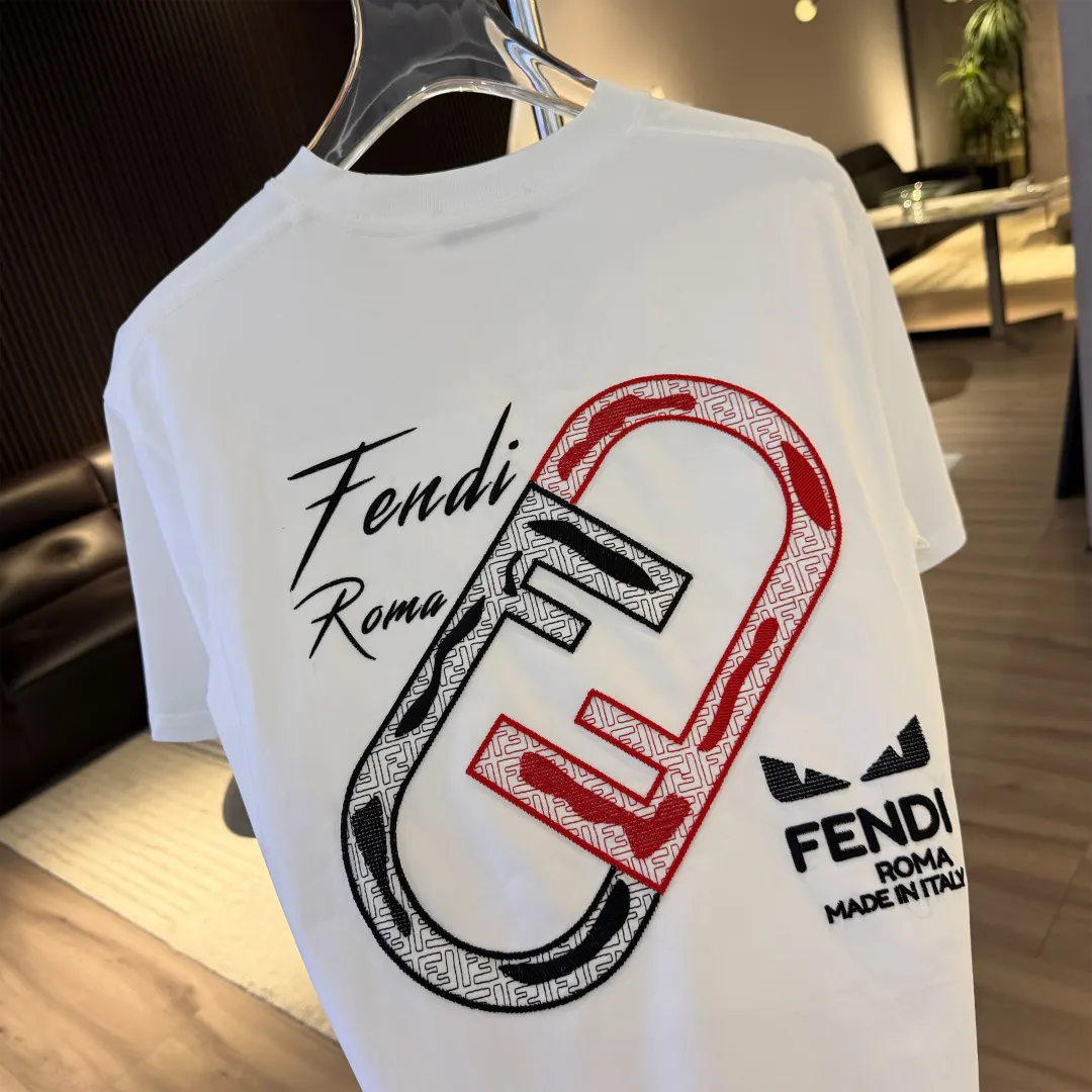 Logo Embroidered Cotton T-Shirt D9021529 — view 5