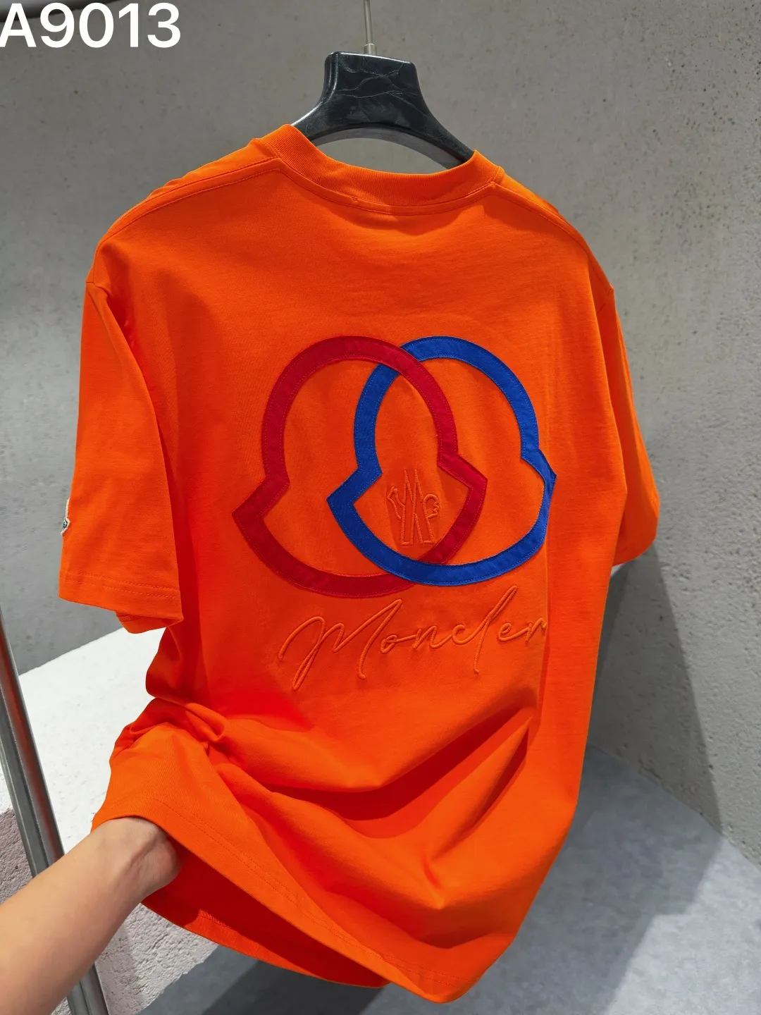 Embroidered Logo Cotton T-Shirt D9021554 — view 2