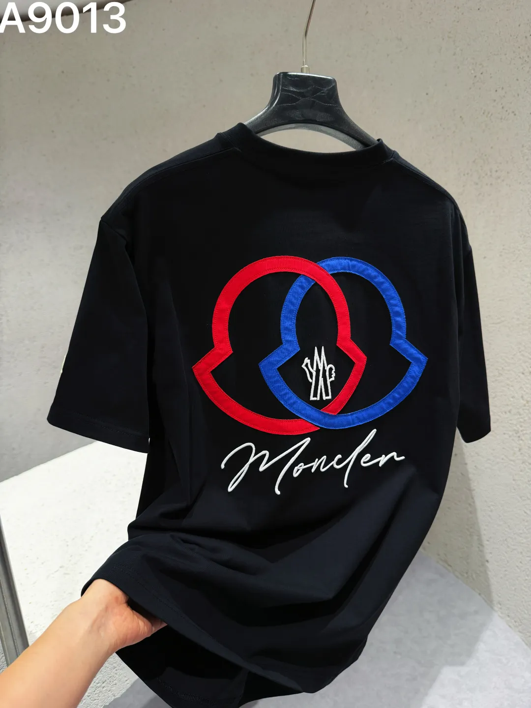Embroidered Logo Cotton T-Shirt D9021554 — view 3