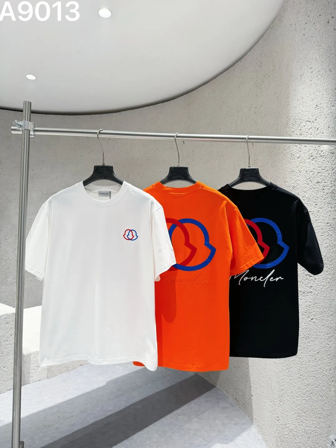 Embroidered Logo Cotton T-Shirt D9021554 — view 4