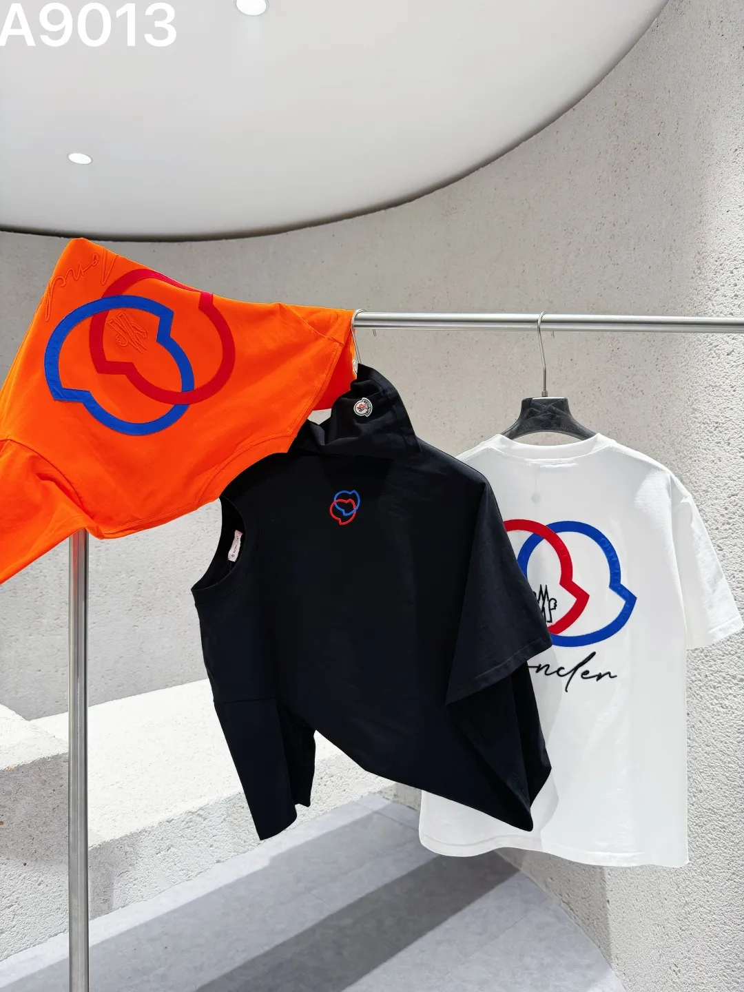 Embroidered Logo Cotton T-Shirt D9021554 — view 5