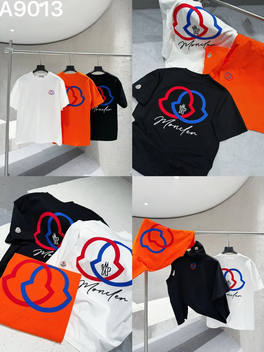 Embroidered Logo Cotton T-Shirt D9021554 — view 9