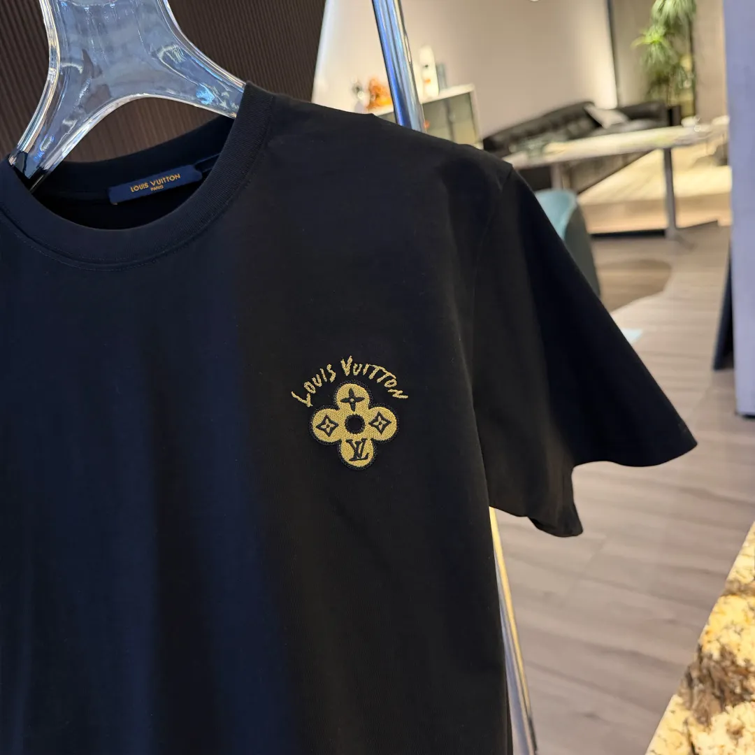 Embroidered Logo Cotton T-Shirt D9021546 — view 2