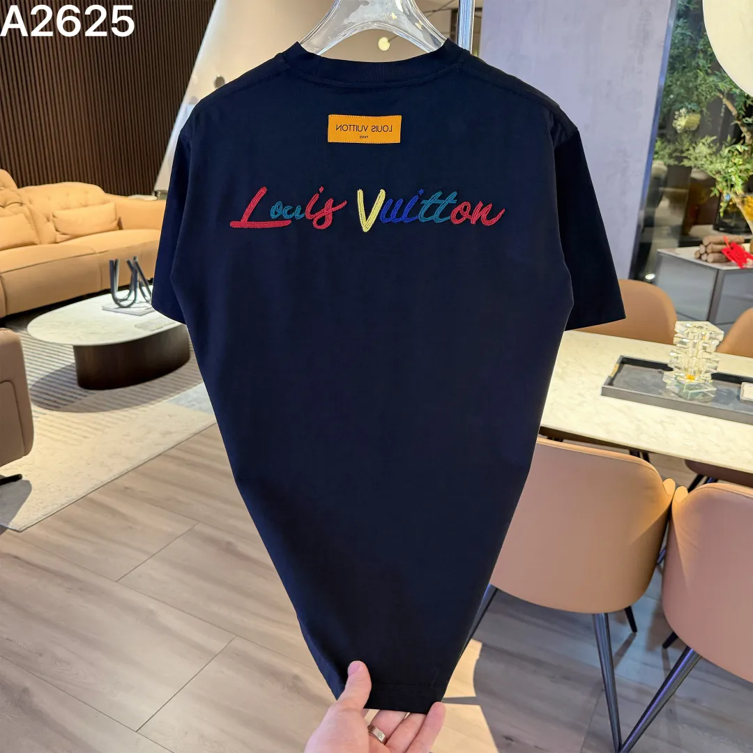 Embroidered Logo Cotton T-Shirt D9021548 — view 3