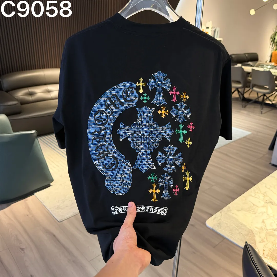 Embroidered Logo Cotton T-Shirt D9521524 — view 6
